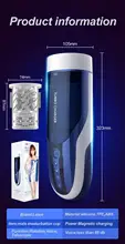 100 Mode Telescopic Rotation Masturbation Cup Simulation Vaginal Skin Feeling Voice Interactive Male Masturbator Sex Toy For Man