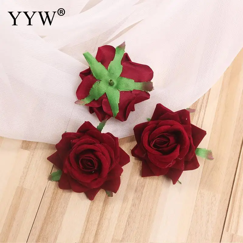 1pc New Colorful Roses Artificial Rose Flowers Bride Bouquet For Home Wedding Decoration Diy Flores Fake Flowers Party Supplies