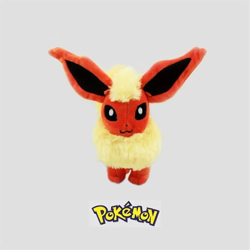 20-23 см сидя Umbreon Eevee Espeon Jolteon Vaporeon Flareon Glaceon Leafeon плюшевая игрушка-животное мягкие куклы - Цвет: Розовый