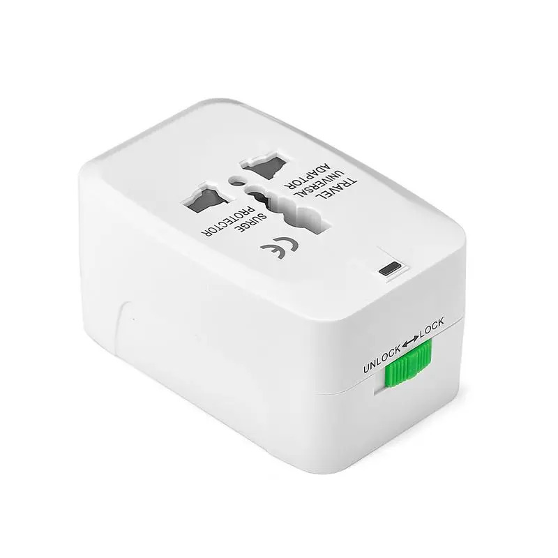 Универсальный адаптер питания для путешествий с 2 usb разъемами европейскими