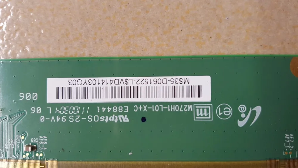 

M270H1-L01-X+C LCD Panel PCB Part
