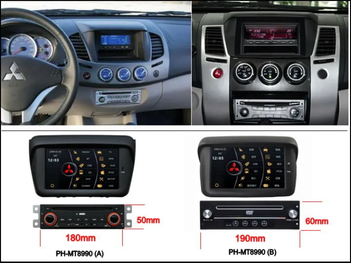 Для Mitsubishi Strada/Triton/Warrior 2009~ 2013-Автомобильный gps Navi Радио dvd-плеер стерео BT MFD HD сенсорный экран системы