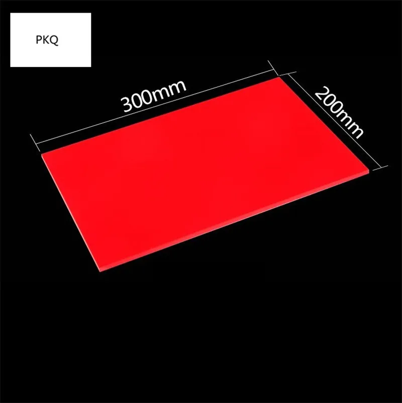 Толщиной 2,7 мм акриловая доска многоцветный прозрачный пластиковый лист из плексигласа органического стекла полиметилметакрилат 30x20 см/30x40 см