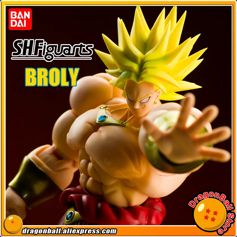 DRAGONBALL Dragon Ball Z/Kai Original BANDAI Tamashii Nations S. H. Figuarts/SHF эксклюзивная фигурка-Broly Super Saiyan