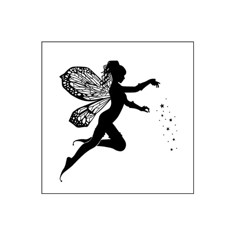 

Fairy Angel DIY Silicone Clear Stamp Cling Seal Scrapbook Embossing Album Decor