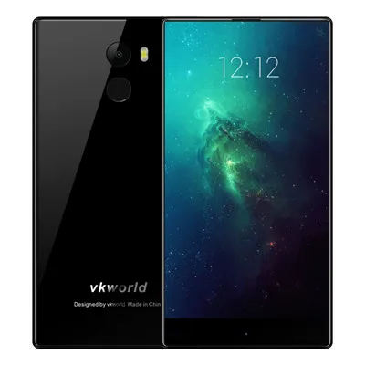 Черный LTE 4 г VKworld Mix Plus 3 Гб 32 смартфон отпечатков пальцев разблокирована 5,5 дюймов Android 7,0 MTK6737 ядра Dual SIM мобильные телефоны - Цвет: Черный