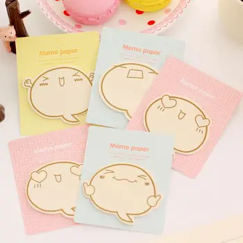 

5 Piece Cartoon Cute Onion Smilies Sticky Notes Creative Post Notepad Filofax Memo Pads Office Supplies Stationery Scratch