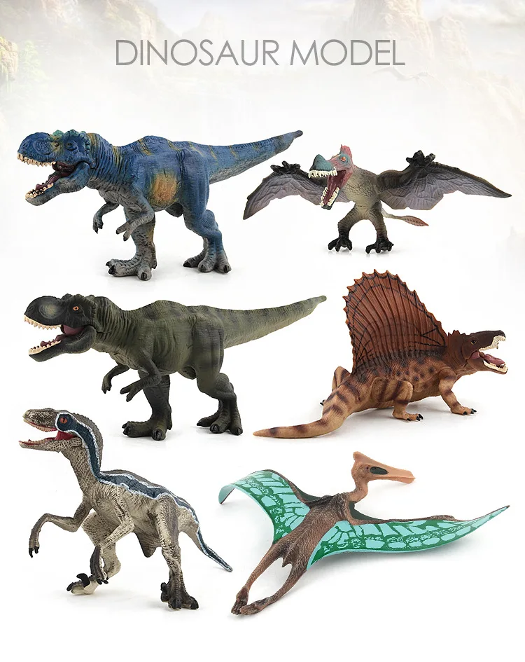 Action Figure Model Pterosauria Dinosaur Toy Animal Collection Kid Children Gift