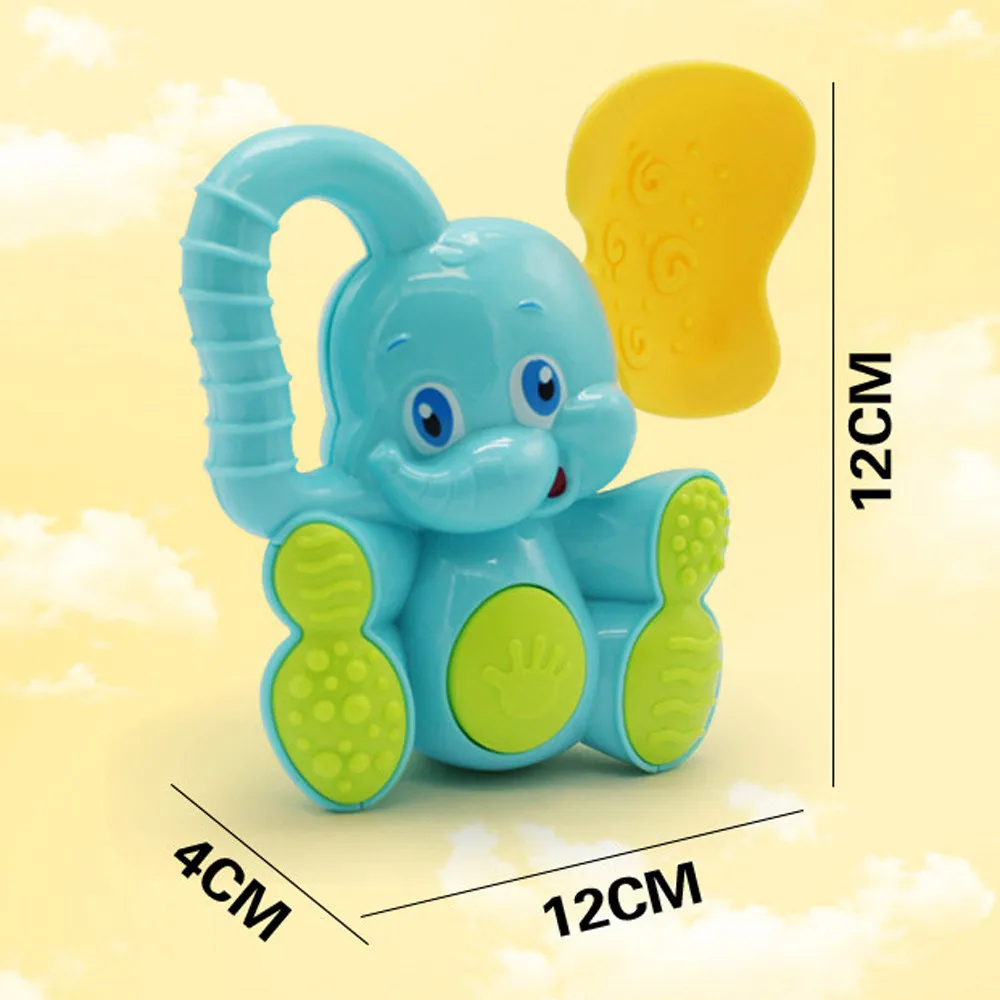 Safety Baby Kids Toddler Teether Hand Shake Bell Ring Funny Educational Toys US