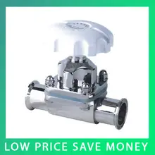 DN51 с фабрики из нержавеющей стали мембранный клапан санитарно быстрая диафрагма диафрагмы 316L