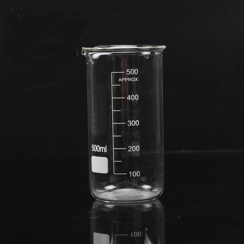 LINYEYUE 400 мл стеклянный шейкер высокий боросиликатное стекло высокая температура измерение сопротивления чашки химическая лаборатория оборудование