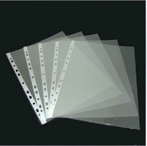 A4 PUNCH POCKETS PLASTIC 30//50//100 MICRON FOLDERS FILING WALLETS SLEEVES NEW