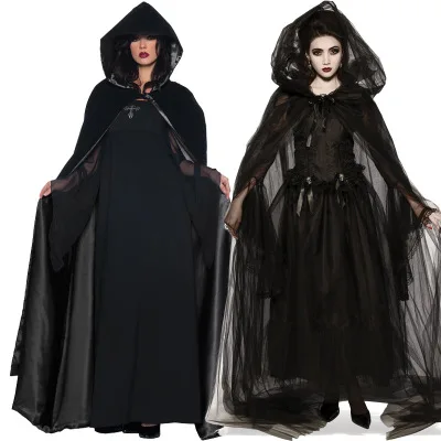 

Halloween adult dead ghosts witch dress demon vampire costume Dark suit devil Ghost bride costumes scary clothes