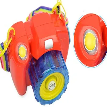 Summer children's cartoon electric bubble gun camera light music blowing bubble Toy Baby Shower Bubbles Maker Kids Outdoor Fun