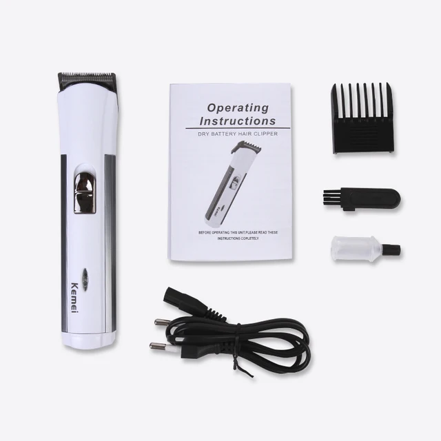 KEMEI Hair Clipper Professional Rechargeable Barber Electric Hair Trimmer Cordless for man Trimmer Style Haircut With Comb