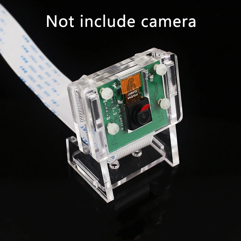 Новый акриловый держатель прозрачный чехол для Raspberry Pi 3 OV5647 мини-веб-камера/для Raspberry Pi официальная камера