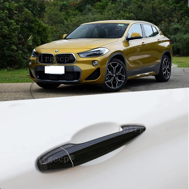 

For BMW x2 F39 xDrive 20d 25i 28i 20i M35i 2018 2019 Accessories 100% real carbon fiber Auto outer door handle cover