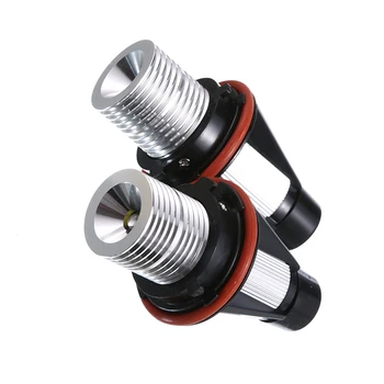 

2PCS LED Angel Eyes Parking Light for BMW E39 5W Angel Eyes Marker Light 12V for BMW 3 Series E90 E91 Car Accessories