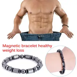 Вес потери магнитотерапия браслет здравоохранения браслет Для мужчин Для женщин ювелирные изделия для похудения Браслеты шесть стороны