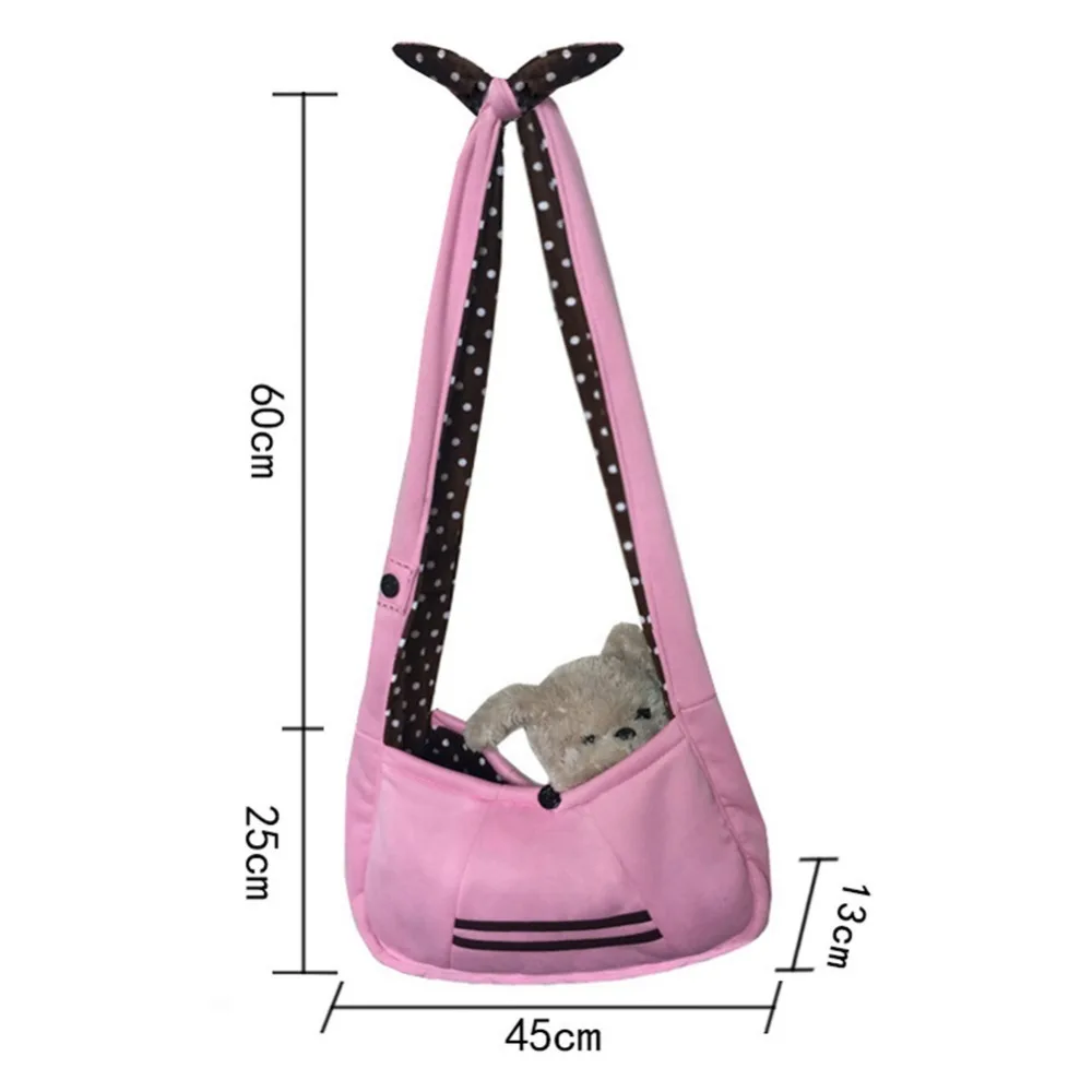 Cute Pet Dog Carrier Cat Puppy Small Animal Sling Front Carry Bag Comfort Travel Tote Shoulder Backpack|pet backpack|pet dog carrierdog carrier |