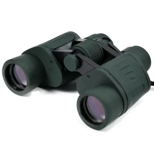 free shipping 8 * 40 high-powered binoculars HD Blue Film Telescope | Инструменты