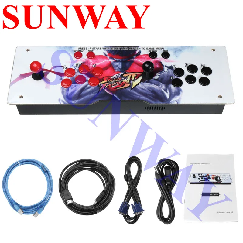 

5S 999 in 1 New design box 4S 680 in 1/800 in 1 Home Arcade Game Console 815 in 1 video game for TV Monitor Support HDMI VGA