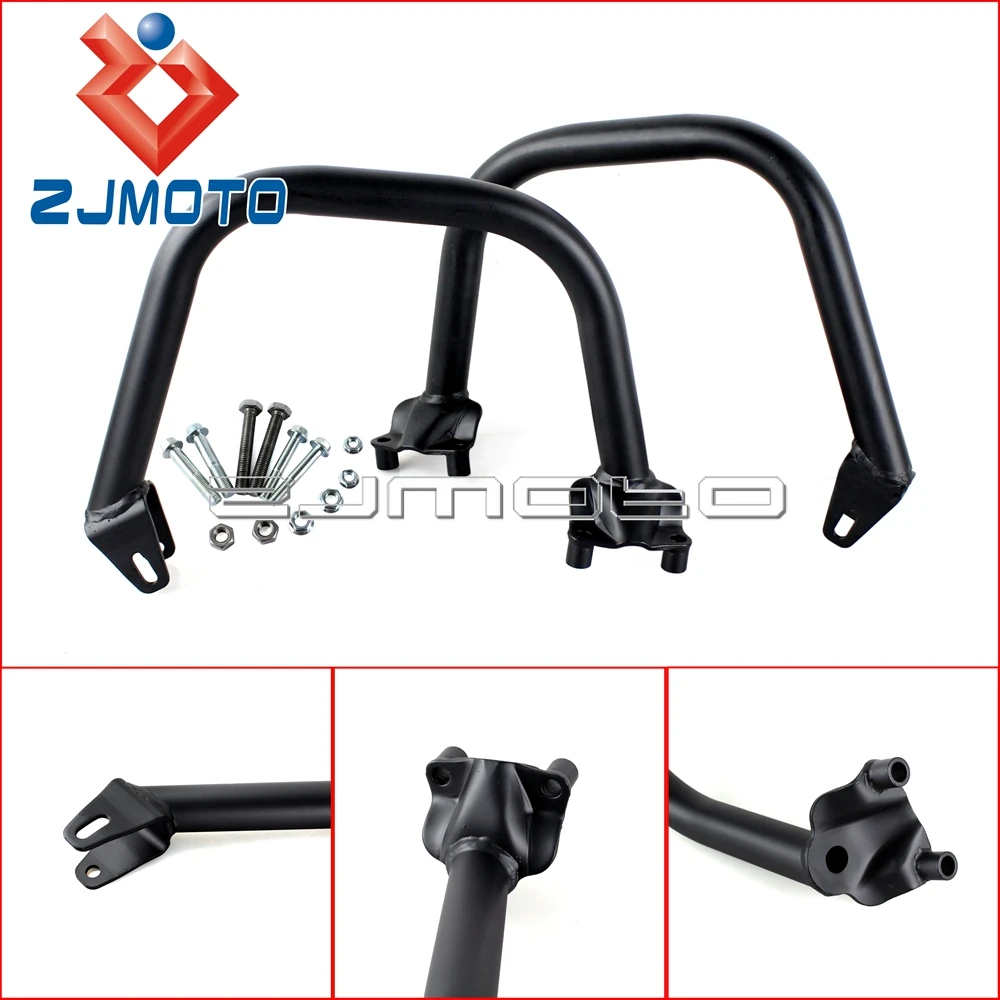 Motorcycle Crash Bars For Harley Street 500 750 Engine Guard Protection 2015 2017in Covers