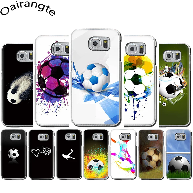 

Football Soccer Ball Hard Phone Case for Samsung S6 S7 Edge S8 S9 S10 Plus S10e Note 8 9 10 M10 M20 M30 M40