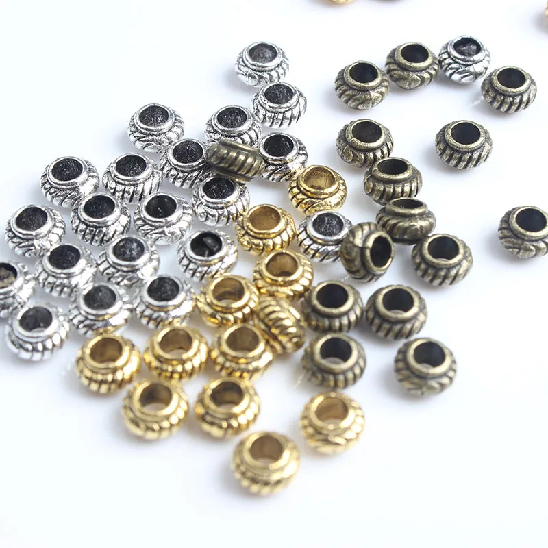 

LanLi 6mm108pcs multicolor Every bead gasket DIY Men and women's bracelet necklace ankle chain jewelry accessories