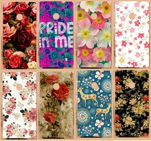 Funda de plástico duro de alta calidad para nokia Lumia 520 N520 pintura de flores hermosas fundas protectoras para nokia 520 525(China)