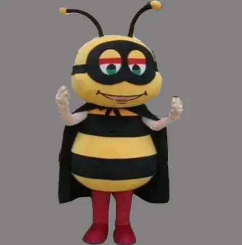 Bee Adult Mascot Costume For Festival Party fancy dress free shipping