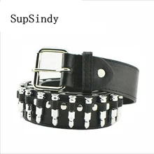 Vintage Rivet Luxury Punk Belts Men Male Rock Motorcycle PU Leather Women Waist Strap For Jeans Vintage Rivet Luxury Punk Belts Men Male Rock Motorcycle PU Leather Women Waist Strap For Jeans