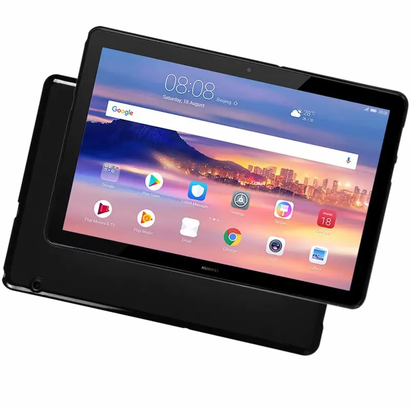 Ультратонкий чехол для Huawei MediaPad T5 задняя крышка из ТПУ AGS2 W09 L09 L03 10 '' +