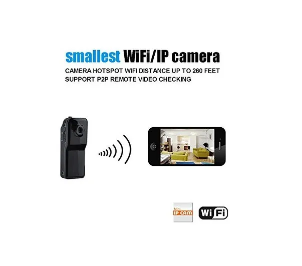 Мини Wi Fi Ip беспроводная камера видеонаблюдения Удаленная Поддержка Android Iphone ПК