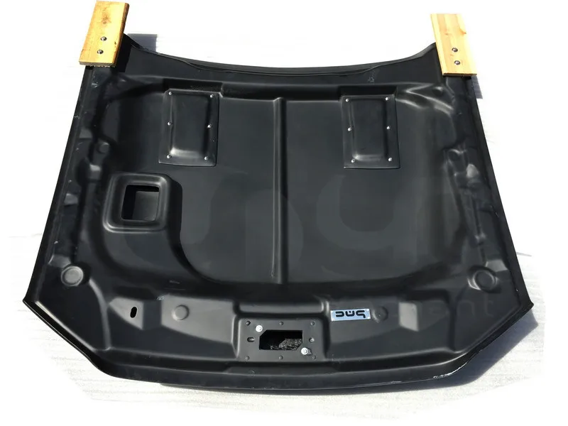 2010-2014 Ford Mustang Shelby GT500>&V6 TruCarbon A53KR Style Ram Air Hood CF (16)