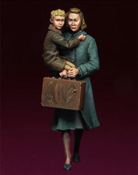 Фигурки из смолы модель 1/35 года некрашеные европейские Kit C192|Наборы для сборки