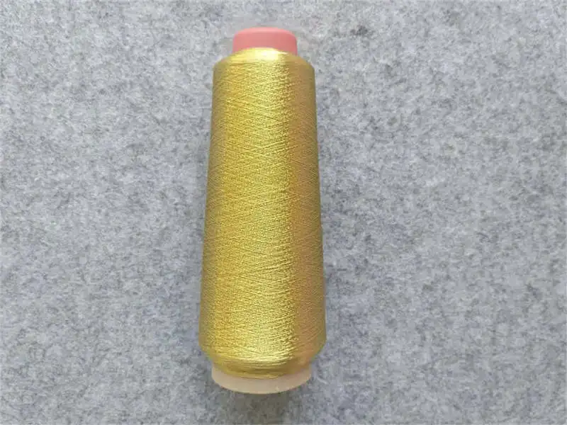 wholesale 1pcs Machine use Sparkle Metallic Embroidery Thread, GOLD