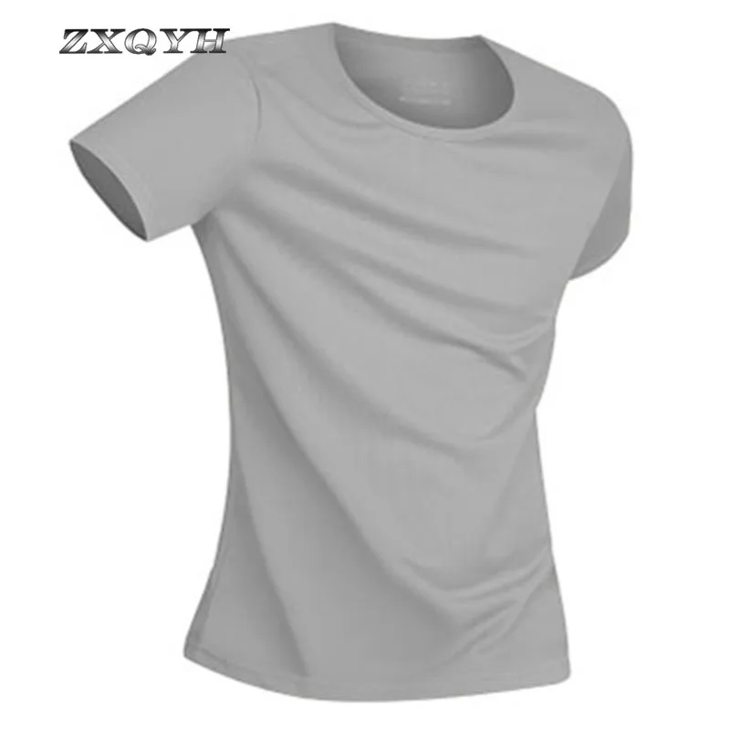 ZXQYH гидрофобная футболка быстросохнущие водонепроницаемые футболки с короткими рукавами Спортивная одежда на открытом воздухе кемпинг горные Пешие прогулки футболка