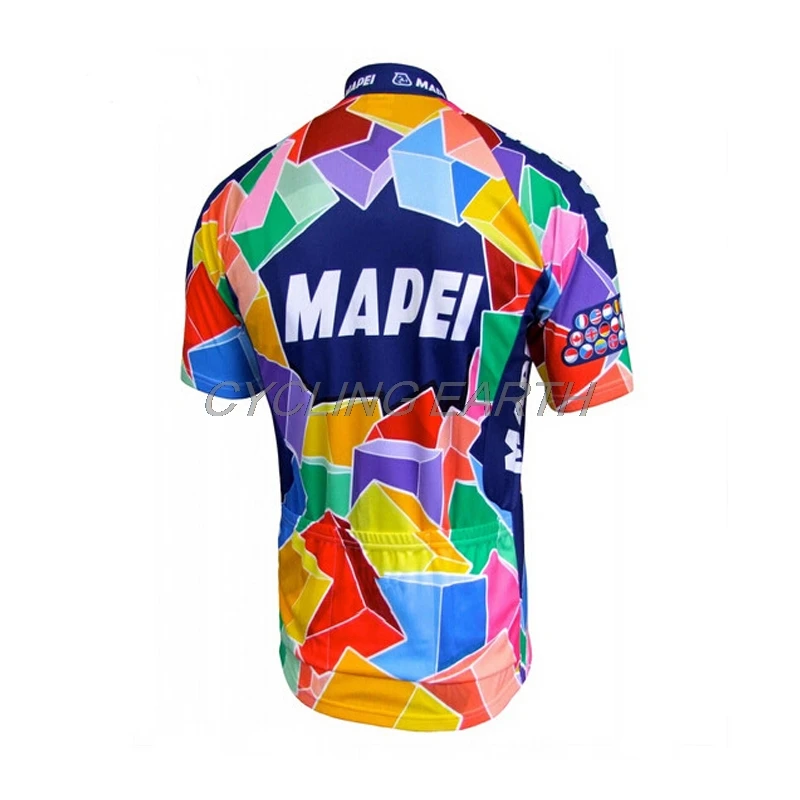 MAPEI Лето Велоспорт Джерси набор мужской короткий рукав костюм одежда нагрудник шорты велосипедная рубашка быстросохнущая спортивная одежда