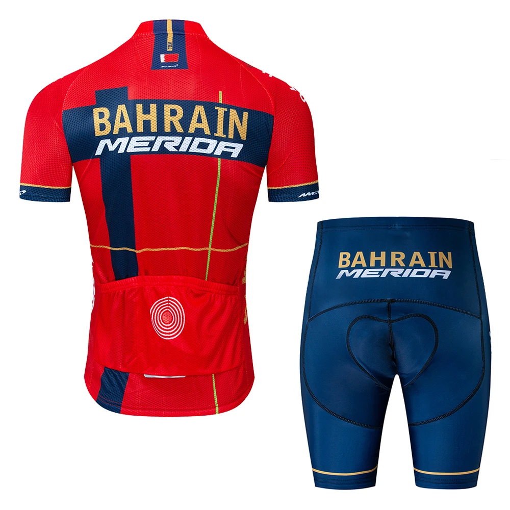 Новинка, команда Бахрейна, велосипедная команда, Джерси, 9D, велосипедные штаны, костюм, мужские летние, быстросохнущие, pro велосипедные рубашки, Maillot Culotte, одежда