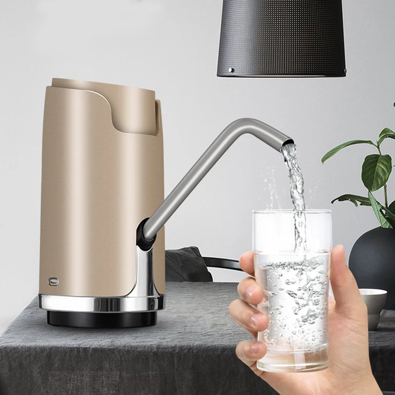 

Automatic Electric Portable Water Pump Dispenser Gallon Drinking Bottle Switch Usb Charging Pump