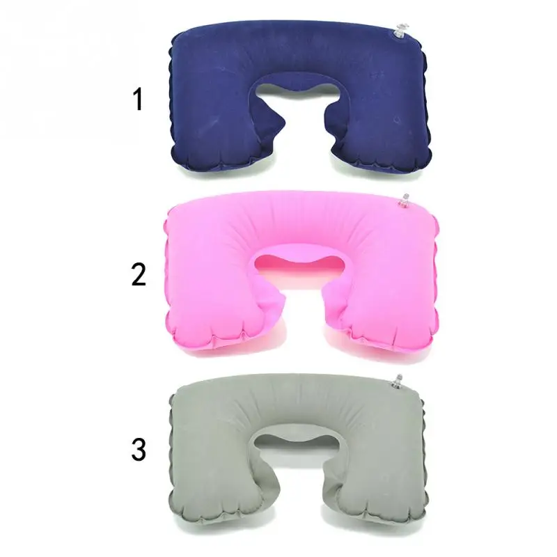 Новый автомобиль перелет Мягкий Уход Подушка Портативный Надувные U Форма