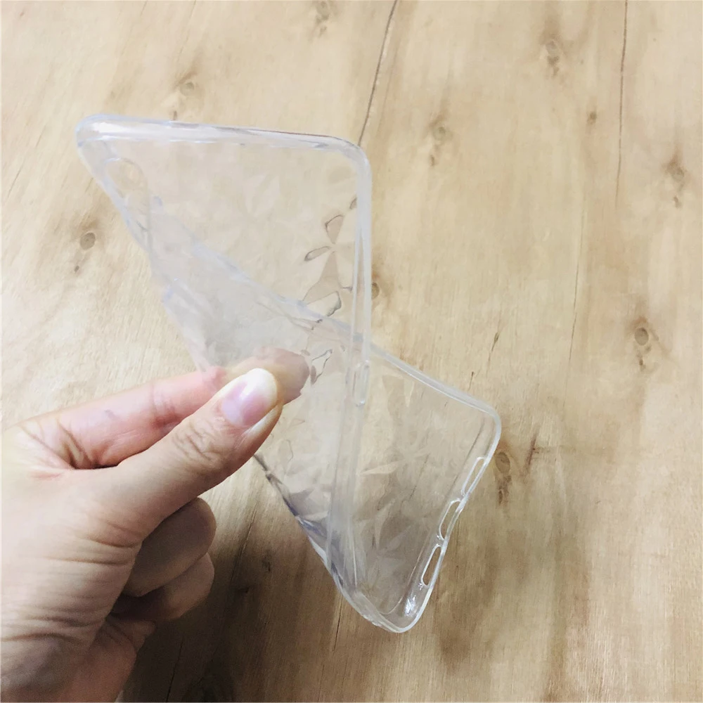 Soft TPU Silicone Case For Xiaomi Mi9 Mi 9 Mi 8 SE A2 Lite on Redmi 7 6 6A 5A Redmi Note 5 6 Pro 7 Cover Clear 3D Diamond Cases  (14)
