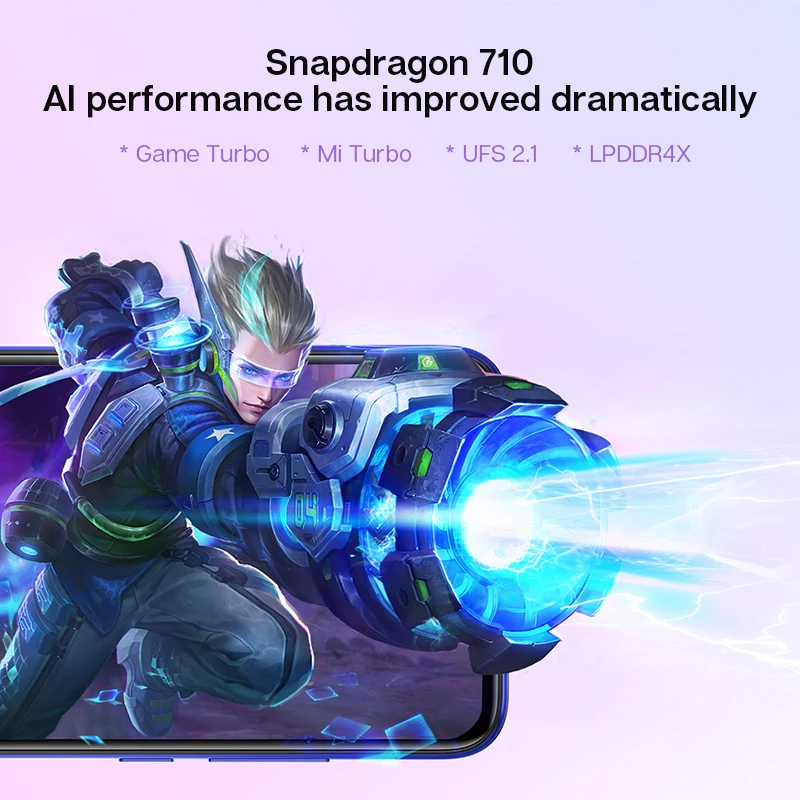 Цена В наличии, глобальная версия Xiaomi Mi 9 Lite, 6 ГБ, 128 ГБ, смартфон, 48 МП, тройная камера Snapdragon 710, Восьмиядерный, 32 МП, фронтальная, 4030 мАч, NFC