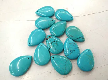 high quality 12pcs Blue Turquoise stone drop Teardrop turqouise cabochon Charms 18X25mm--top drilled
high quality 12pcs Blue Turquoise stone drop Teardrop turqouise cabochon Charms 18X25mm--top drilled