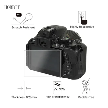 

2Pack For Nikon D5600 0.3mm 2.5D 9H Clear Tempered Glass Screen Protector DSLR Camera Digital Camera LCD Film