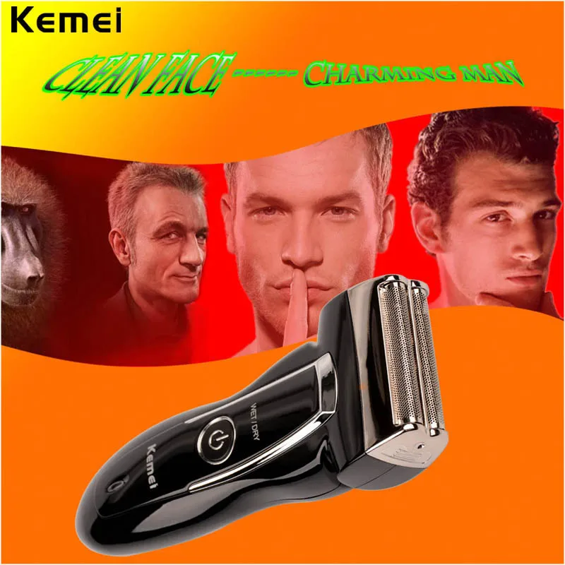

Ultrathin alloy Dual-head Reciprocating Electric Shaver Rechargeable Men Beard Mustache razor Removal Barbeador Trimmer Facecare