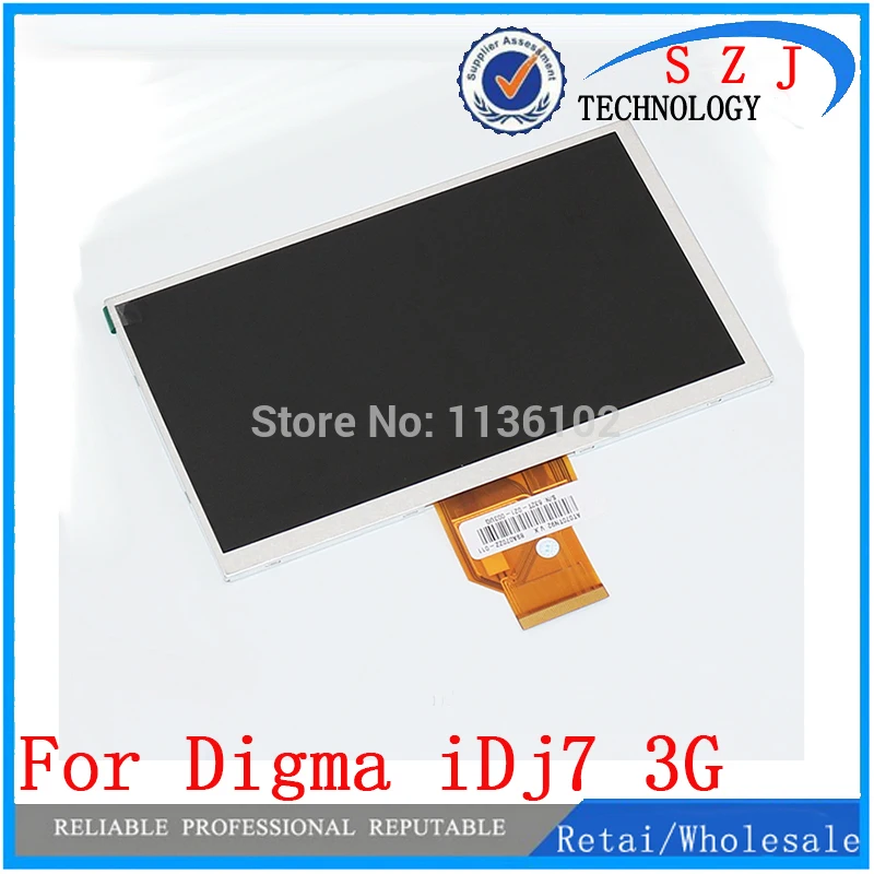 Новый 7-дюймовый планшетный ПК с ЖК-дисплеем для Digma iDj7 3G Замена ЖК-экрана