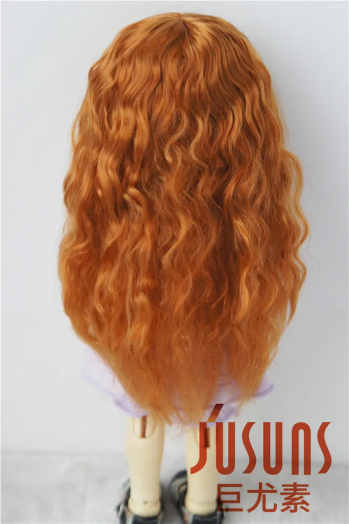 Jd041 1/6 мягкая капуста Длинные волны кукла Искусственные парики syntheitc мохер BJD Искусственные парики yosd кукла Интимные аксессуары
