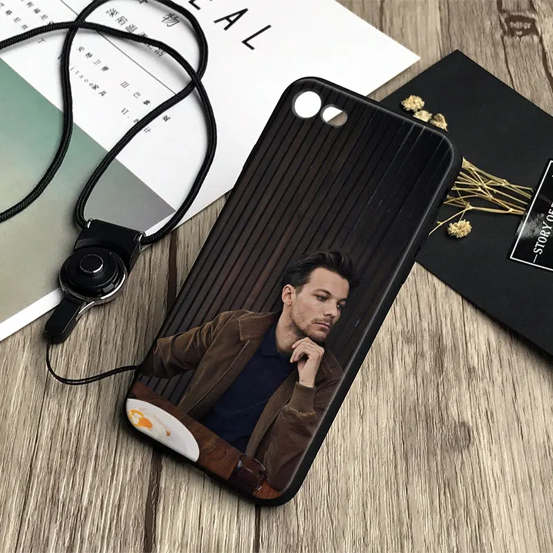 Louis Tomlinson Coque Cover Shell For Apple iPhone 5 5S SE 6 6S 6Plus 6sPlus 7 7Plus 8 8Plus X Soft Silicone Tpu Phone Case